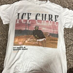 Ice Cube Graphic White T-Shirt